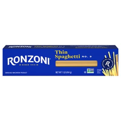 Ronzoni Pasta Spaghetti Thin