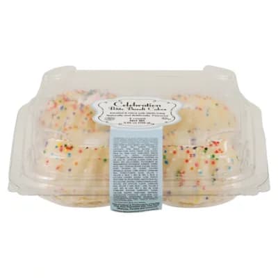 Mjay'S Specialty Baked Foods Bundt Cakes, Celebration, Petite