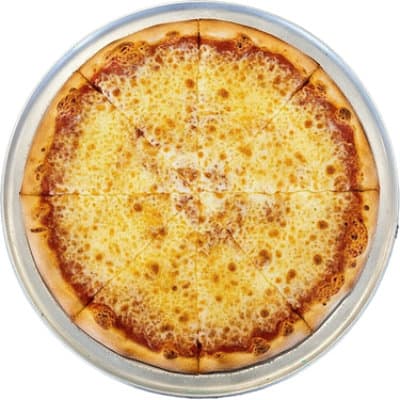 Old World Style Round Cheese Pizza