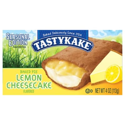 Tastykake Lemon Cheesecake Pie