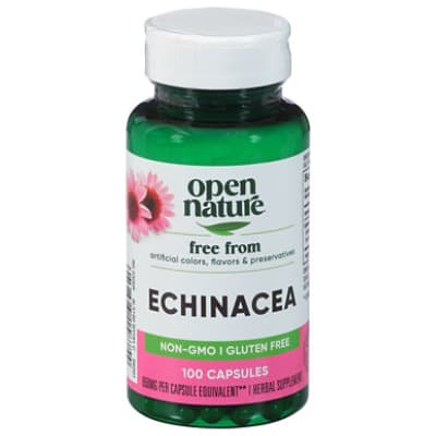 Open Nature Herbal Supplement Echinacea