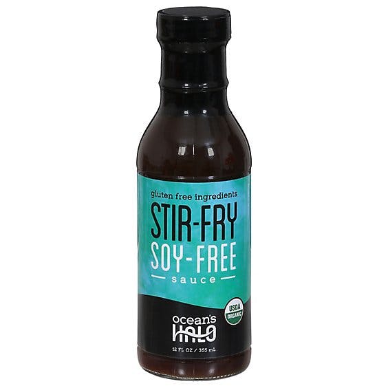 Is it Pescatarian? Ocean's Halo Organic Soy-free Stir-fry Sauce