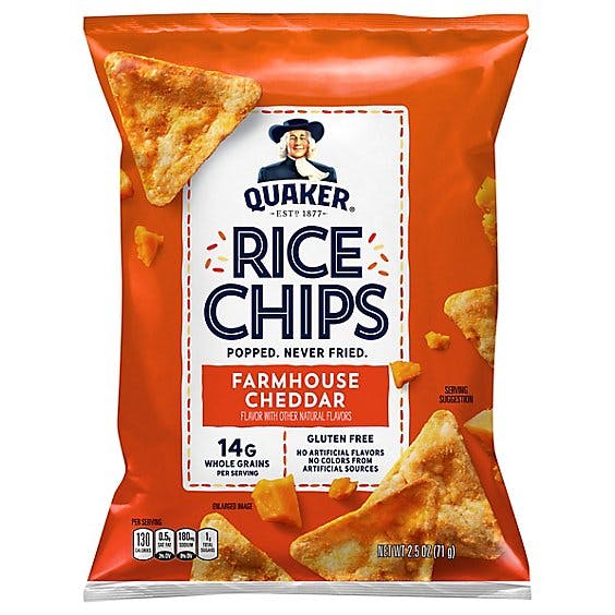 Is it Lactose Free? Rice Chips Cheddar