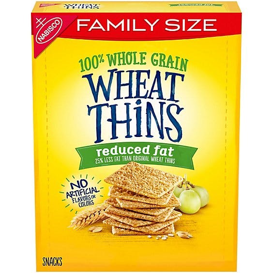 Is it Soy Free? Nbc Wheat Thins Cracker Reduced Fat