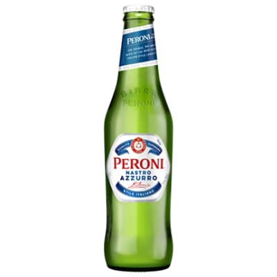 Peroni Nastro Azzurro Beer Bottles