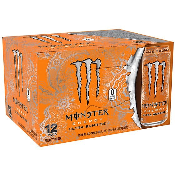 Is it Soy Free? Monster Energy Ultra Sunrise Sugar Free Energy Drink