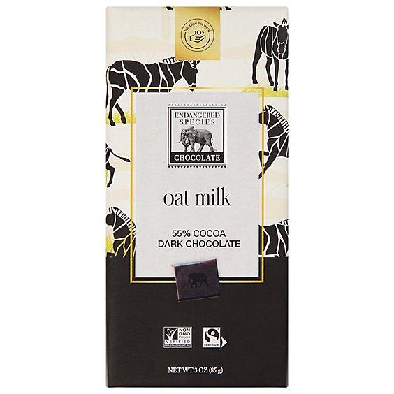 Is it Low FODMAP? Endangered Species Oat Milk 55 Percent Bar