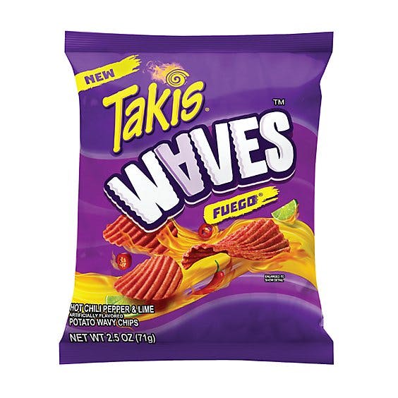 Is it Paleo? Takis Waves Fuego Hot Chili Pepper & Lime Potato Chips