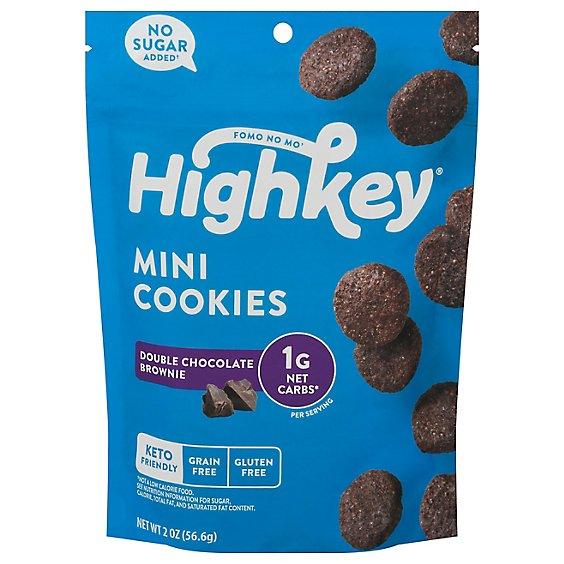 Is it Low FODMAP? Highkey Mini Cookies, Double Chocolate Brownie