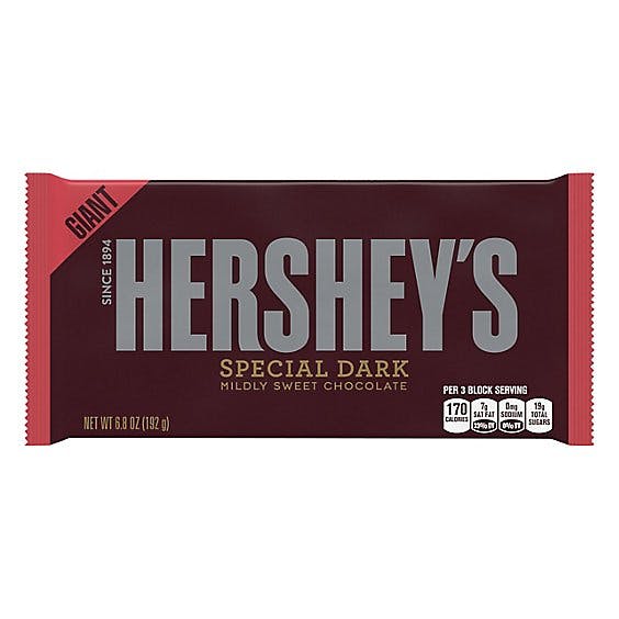 Is it Vegan? Hershey Giant Special Dark Bar