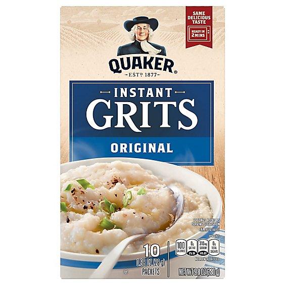 Is it Low FODMAP? Quaker Original Instant Grits