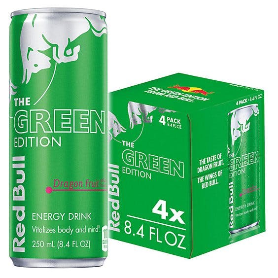 Is it Alpha Gal Friendly? Red Bull The Green Edition Dragon Fruit Energy Drink