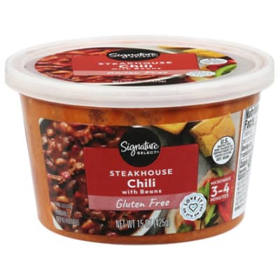 Signature Cafe Steakhouse Chili With Beans Soup