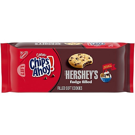 Is it Low FODMAP? Chips Ahoy! Chewy Hersheys Fudge Filled Chocolate Chip Cookies