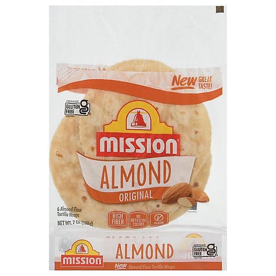 Is it Wheat Free? Mission Original Almond Flour Tortilla Wraps