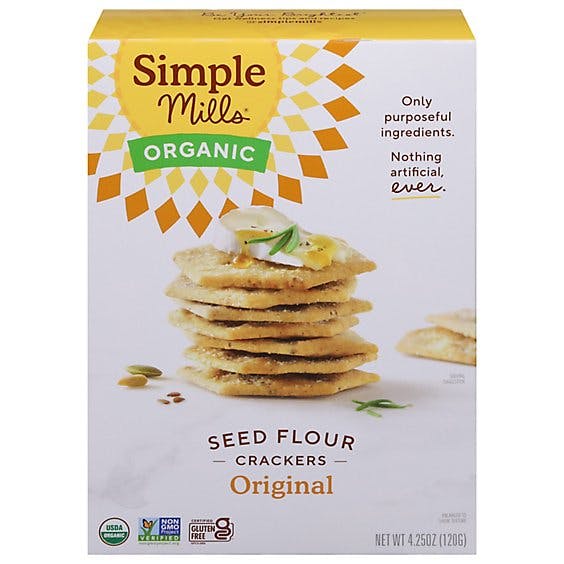 Is it Lactose Free? Simple Mills Original Seed Crackers