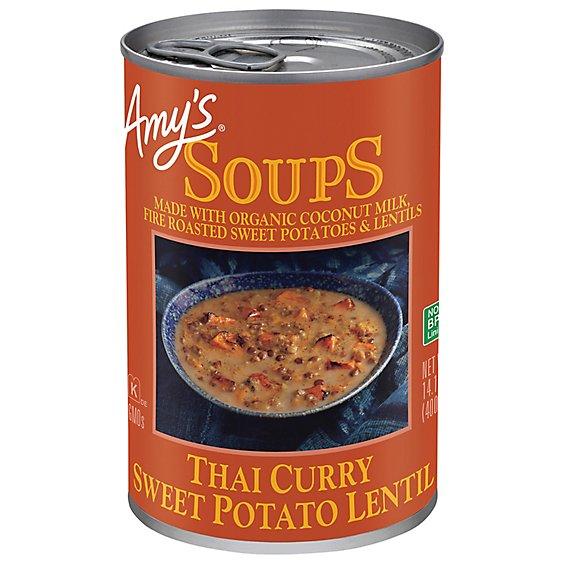 Is it High Fructose Corn Syrup Free? Amy's Soups Thai Curry Sweet Potato Lentil