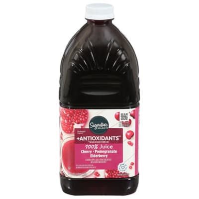 Signature Select Antioxidants Cherry Pom Elderberry Juice
