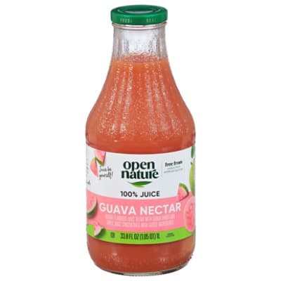 Open Nature 100% Guava Nectar Juice