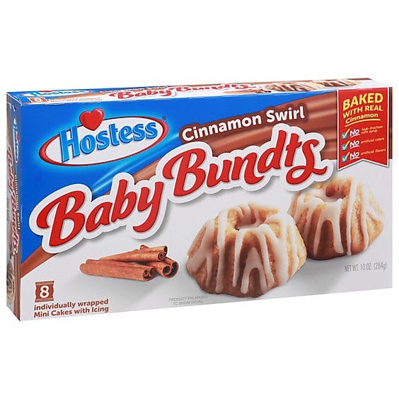 Is it Corn Free? Hostess Baby Bundts Cinnamon Swirl