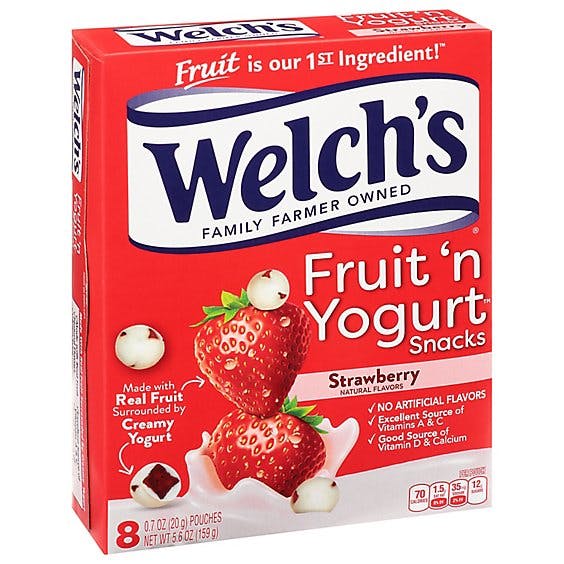 Is it Low FODMAP? Welch's Fruit 'n Yogurt Strawberr