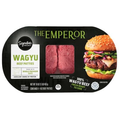 Signature Select Beef Patties Wagyu