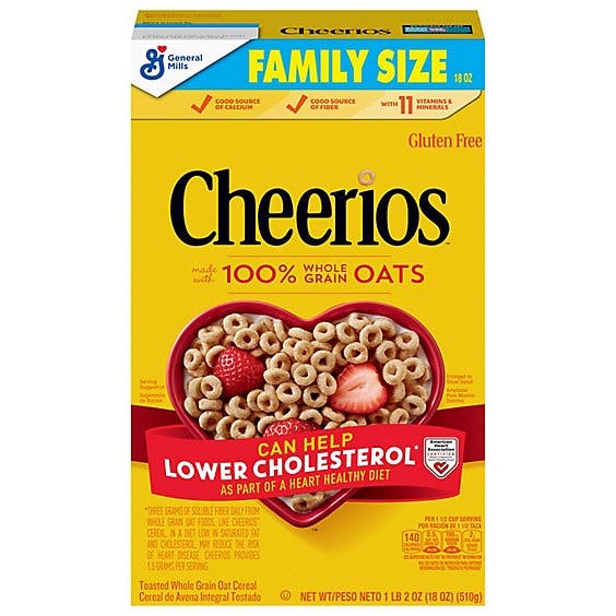 Is it Low FODMAP? Cheerios Whole Grain Oat Cereal