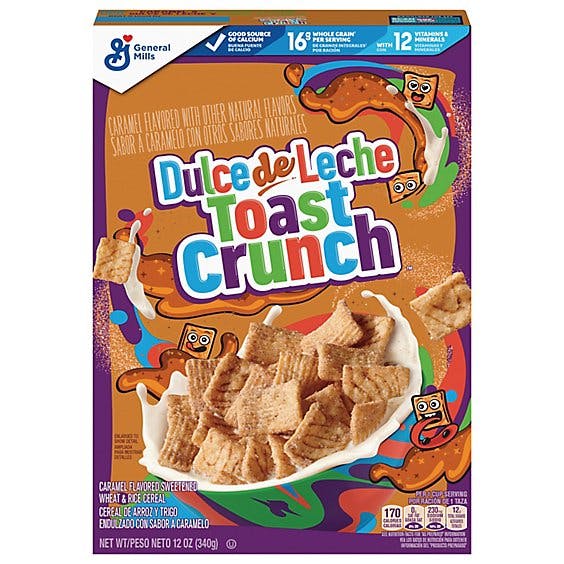 Is it Milk Free? Toast Crunch Dulce De Leche Toast Crunch