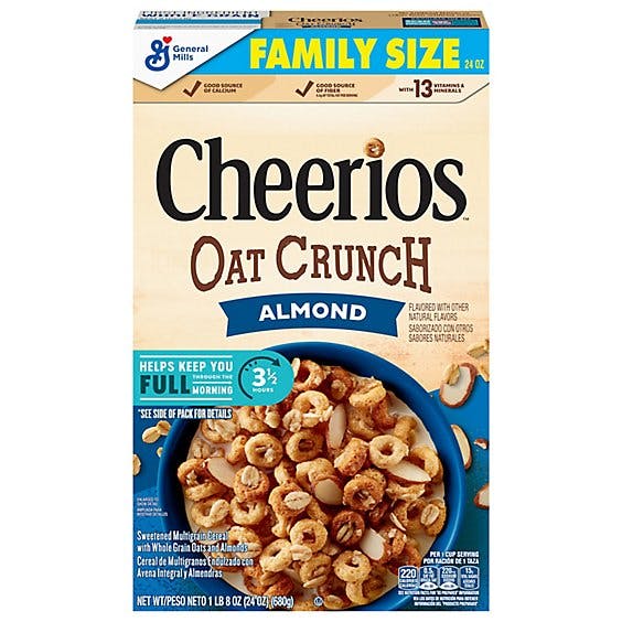 Is it Shellfish Free? Cheerios Almond Oat Crunch Cereal