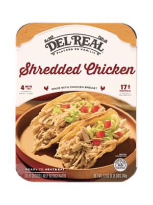Del Real Foods Shredded Chicken