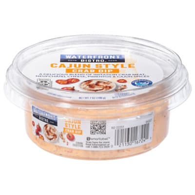 Waterfront Bistro Seafood Dip Crab Cajun Style