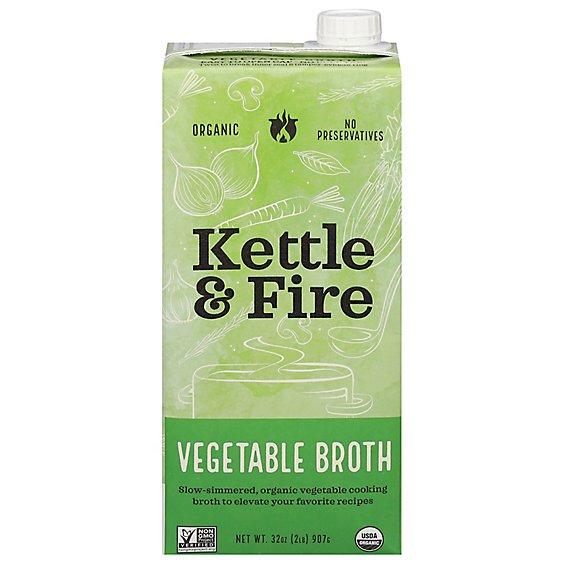 Is it Tree Nut Free? Kettle & Fire Vegetable Cooking Broth