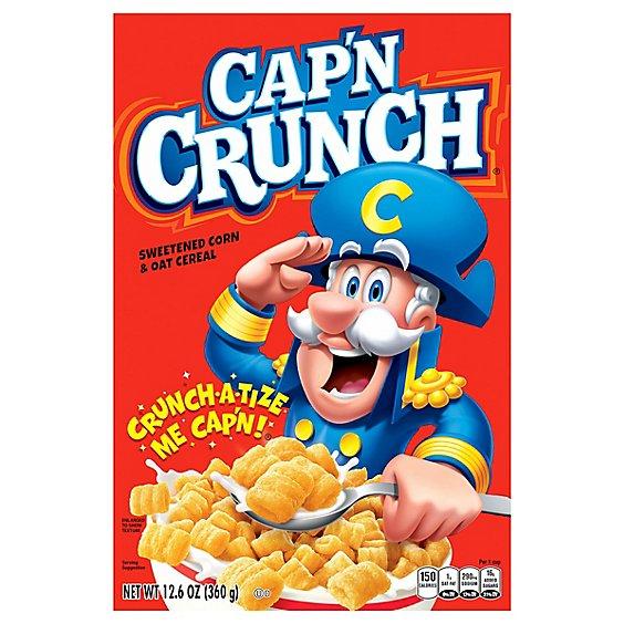 Is it Low FODMAP? Cap'n Crunch Sweetened Corn & Oat Cereal