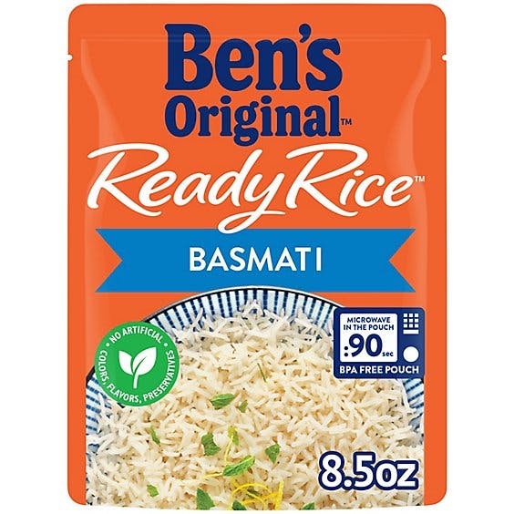 Is it Egg Free? Ben's Original Ready Rice Easy Side Dish Basmati Rice Pouch