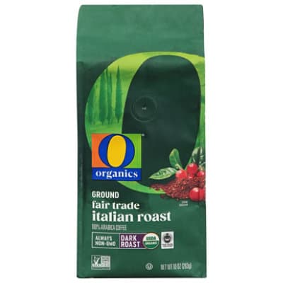 O Organics Coffee Italian Roast Ground