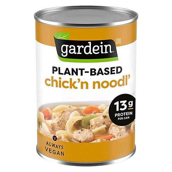 Is it Gelatin Free? Gardein Plant-based Chick'n Noodl' Soup