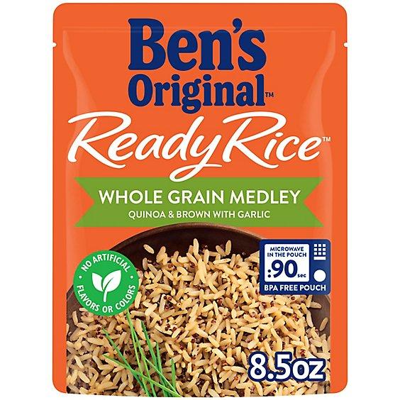 Is it Paleo? Ben's Original Ready Rice Whole Grain Medley Quinoa & Brown With Garlic