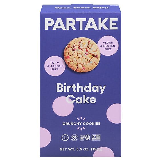 Is it Low Histamine? Partake Birthday Cake Crunchy Cookies