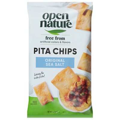 Open Nature Pita Chips Original With Sea Salt