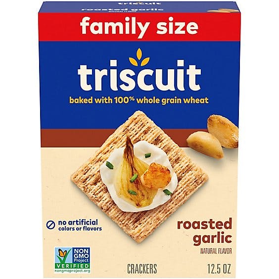Is it Lactose Free? Triscuit Roasted Garlic Whole Grain Wheat Crackers