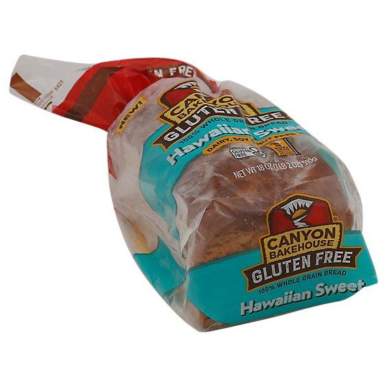 Is it Egg Free? Canyon Bakehouse Gluten Free 100% Whole Grain Bread Hawaiian Sweet