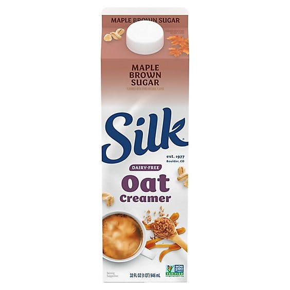 Is it Oats Free? Silk Dairy-free Oat Creamer The Maple Brown Sugar One