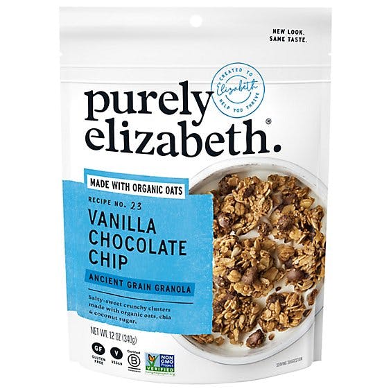 Is it Egg Free? Purely Elizabeth Ancient Grain Granola Vanila Chocolate Chip