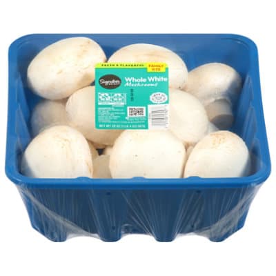 Signature Select/Farms Jumbo White Whole Mushrooms