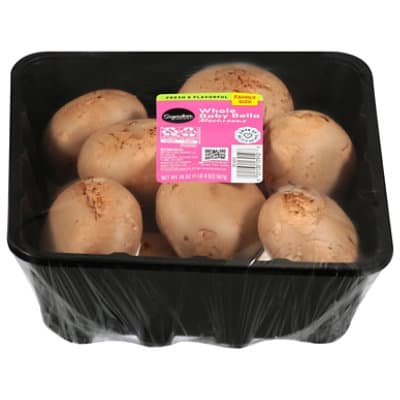 Signature Select/Farms Whole Baby Bella Mushrooms