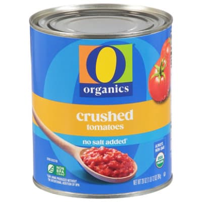 O Organics Tomatoes Crushed No Salt Added