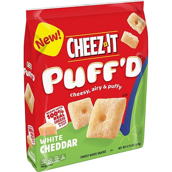 Is it Gluten Free? Cheez-it Puff'd White Cheddar Cheesy Baked Snacks
