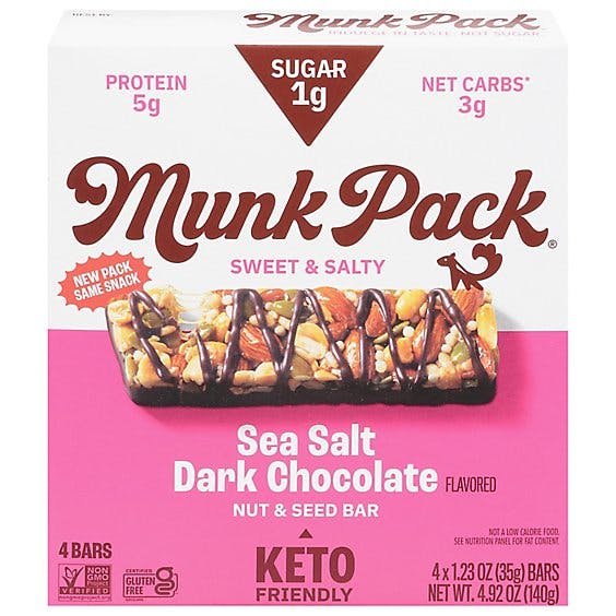 Is it Milk Free? Munk Pack Keto Nut & Seed Sea Salt Dark Chocolate