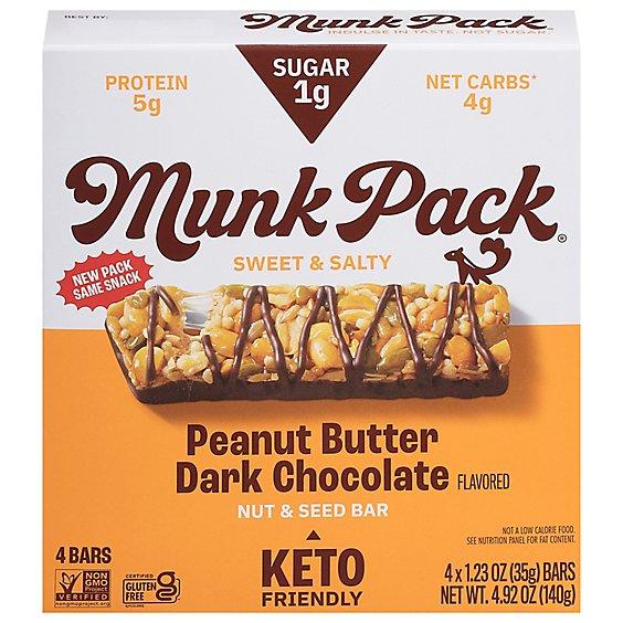 Is it Soy Free? Munk Pack Keto Nut And Seed Bar, Peanut Butter Dark Chocolate