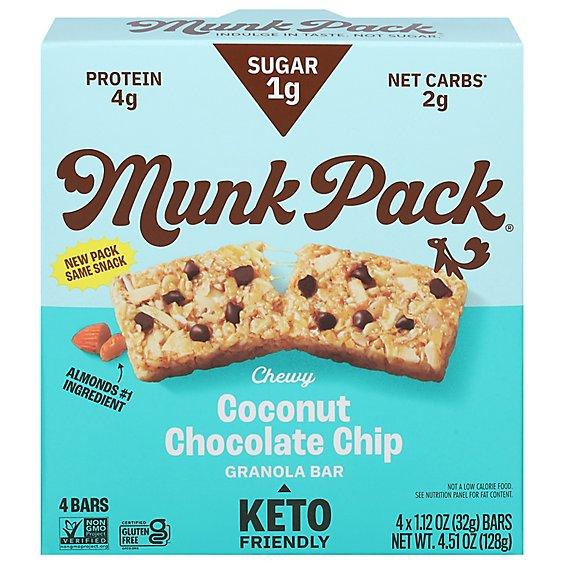 Is it Low FODMAP? Munk Pack Granola Bar Coconut Choc Chip